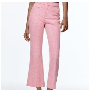 NWT Zara Gingham pants size small